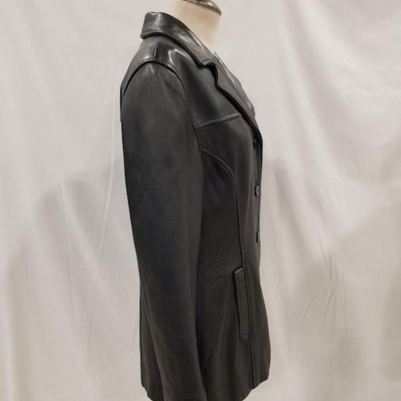 Wilson's Black Leather jacket - Picture 3 of 5